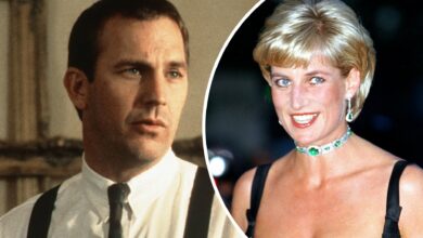 Photo of Princess Diana Was Nervous About Kissing Kevin Costner in ‘The Bodyguard’ Sequel