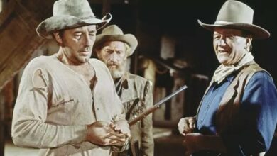 Photo of El Dorado: How Robert Mitchum’s huge gaffe was explained away by John Wayne