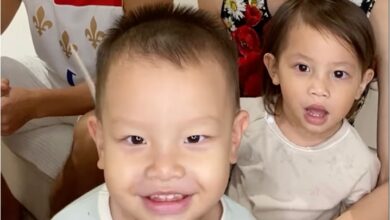 Photo of 2 con nhà Hà Hồ livestream với ba mẹ: Lisa nói leo lẻo, Leon đòi ngủ