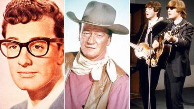 Photo of John Wayne inspiration for Buddy Holly hit song covered by The Beatles | Music | Entertainment