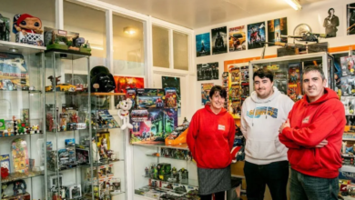 Photo of Look inside an Only Fools and Horses themed shop opening in Newton Aycliffe
